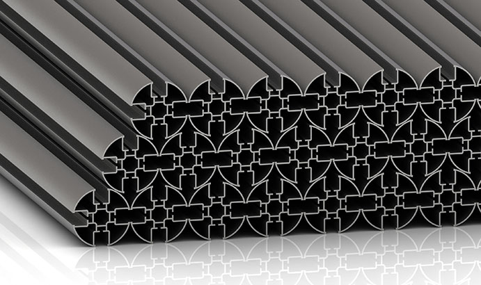 Profilés de dessin en aluminium